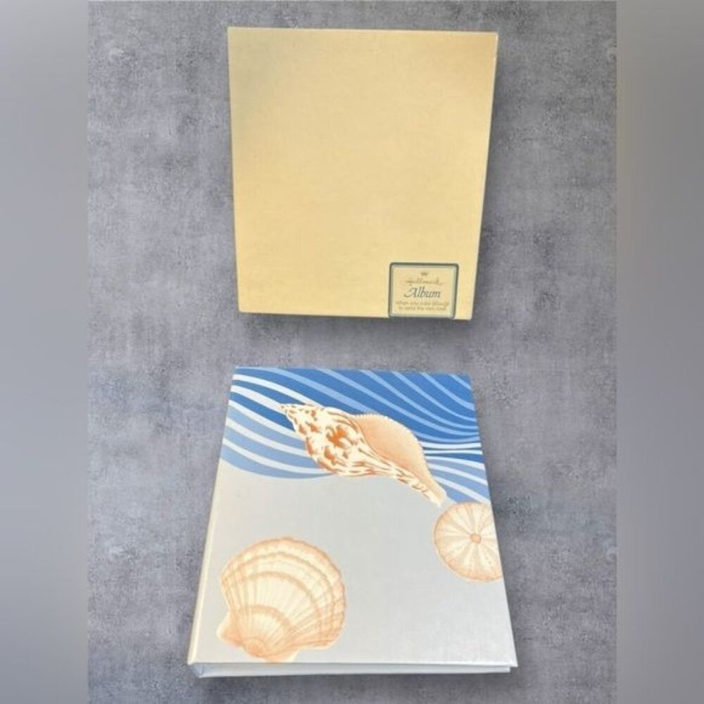 Hallmark Seashell Design Address & Notes Album